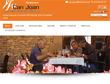 Tablet Screenshot of canjoan.com